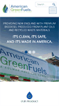 Mobile Screenshot of americangreenfuels.com